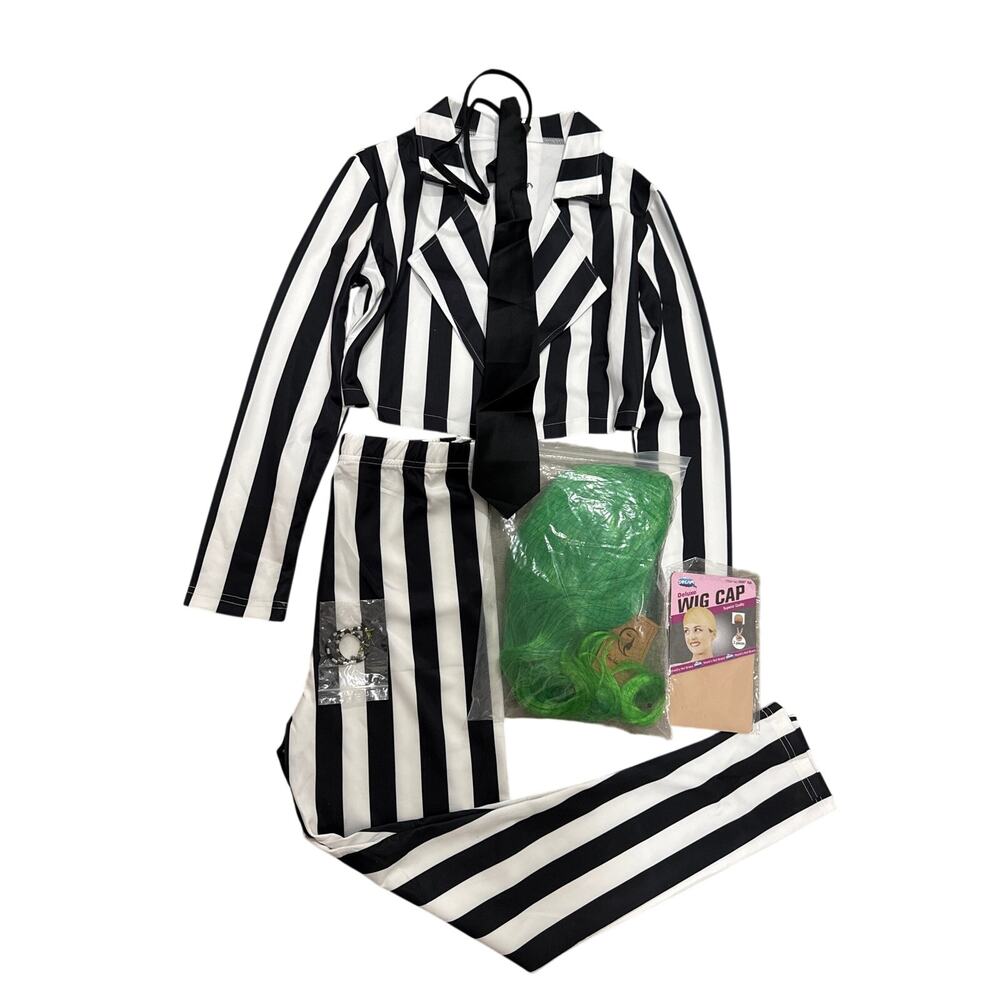 Women's Beetlejuice Costume NWT Size Small